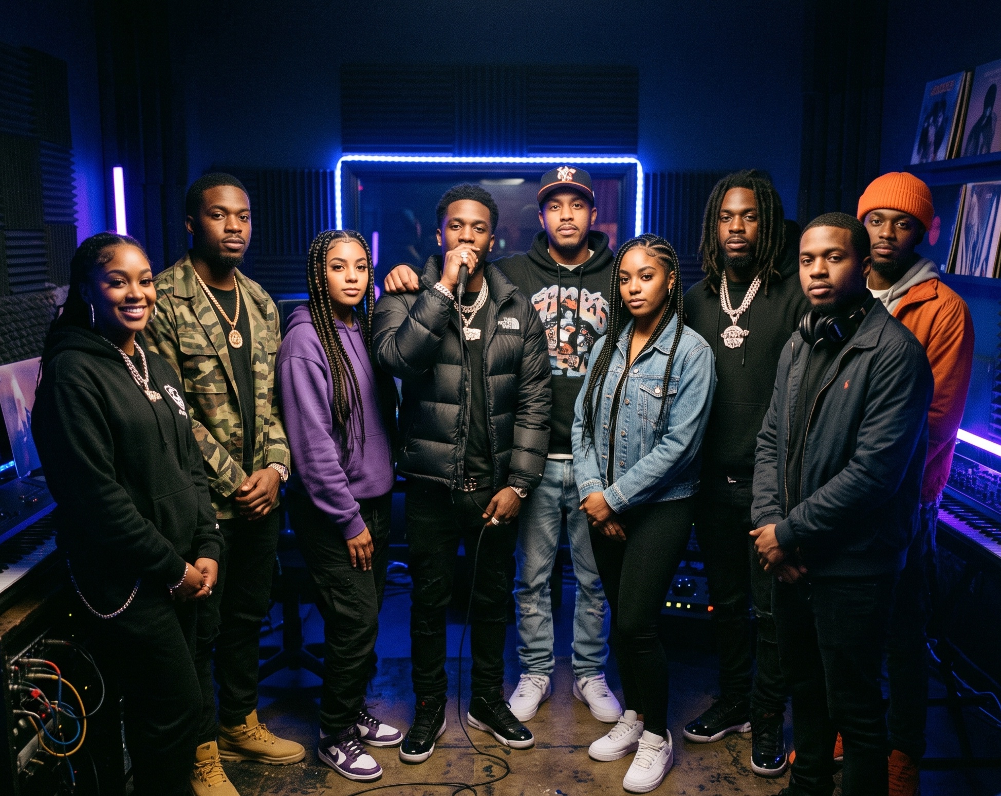 Underground artists in the Instrap network